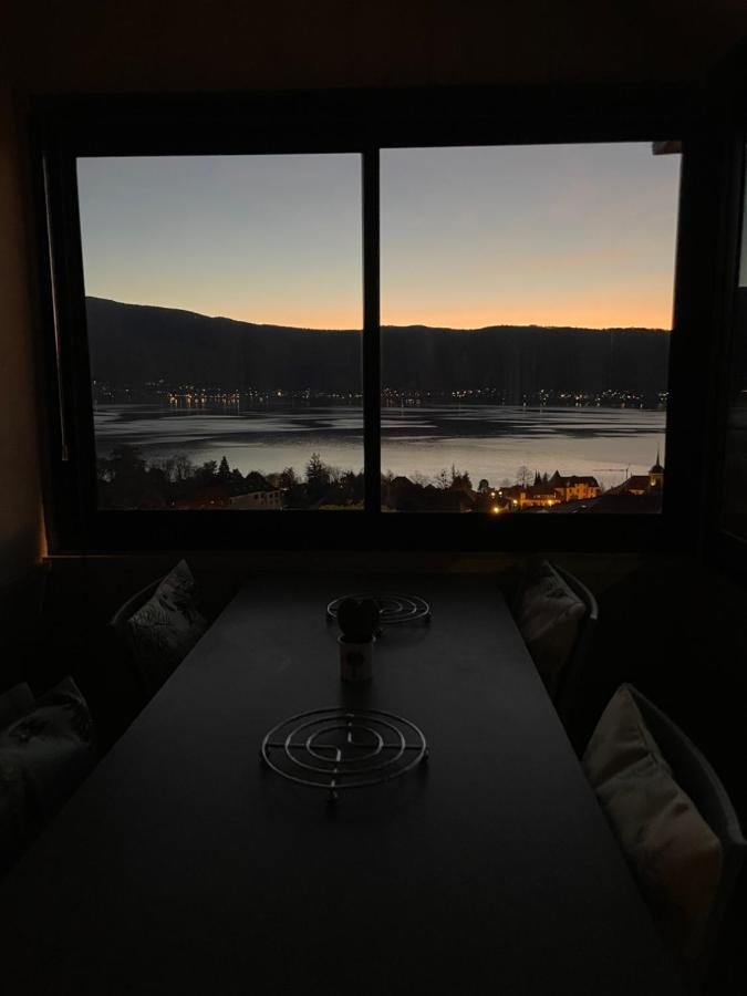 Maisonnette Vue Panoramique Lac D'Annecy Veyrier-du-Lac Esterno foto